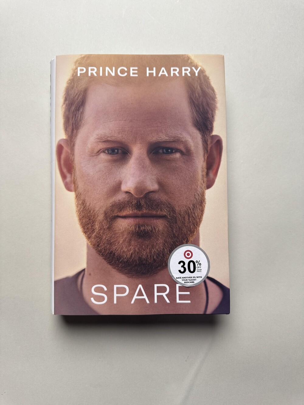 Spare Prince Harry Memoir Hardcover First Edition 2023 Royal Family Biography Bo